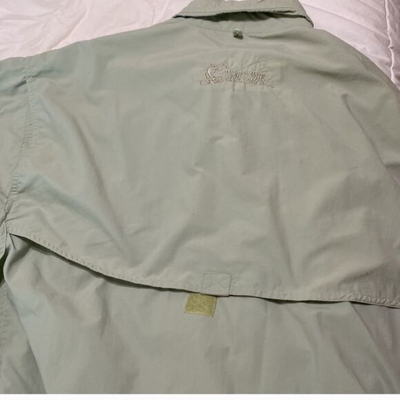 Bass Pro Worldwide Sportsman Long Sleeve Vented Button Down Shirt Men Size XL - Picture 9 of 9